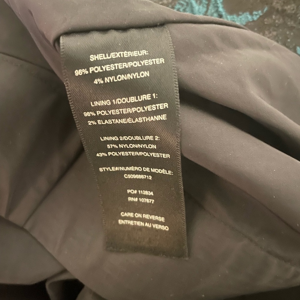 Alice+olivia “Malory” fit and flare mini jacquard black and teal dress size 4 - Picture 10 of 10
